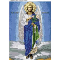 изображение: икона для вышивки бисером Икона Святой архангел Гавриил