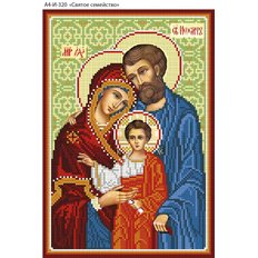 изображение: икона для вышивки бисером Святое семейство