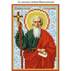 изображение: схема для вышивки бисером иконы Святой апостол Андрей Первозванный