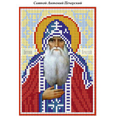 изображение: схема для вышивки бисером иконы Святой Антоний Печерский
