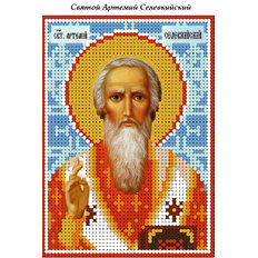 изображение: схема для вышивки бисером иконы Святой Артемий Селевкийский