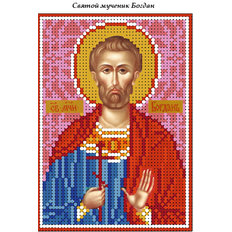 изображение: схема для вышивки бисером иконы Святой мученик Богдан