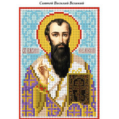 изображение: схема для вышивки бисером иконы Святой Василий Великий
