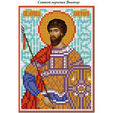 изображение: схема для вышивки бисером иконы Святой мученик Виктор