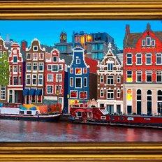 фото: картина для вышивки бисером Амстердам