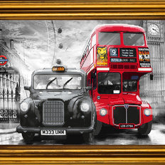 фото: картина для вышивки бисером Символы лондонских улиц