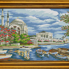фото: картина для вышивки бисером Ханский дворец в Стамбуле