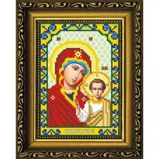 изображение: икона для вышивки бисером Казанская Пресвятая Богородица