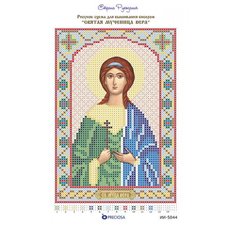 изображение: икона для вышивки бисером Святая Вера