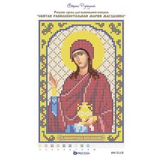 изображение: икона для вышивки бисером, Святая Мария Магдалина
