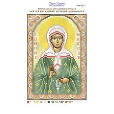 изображение: икона для вышивки бисером, Святая Матрона Московская Блаженная