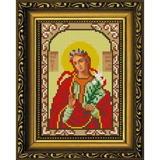 изображение: икона для вышивки бисером, Святая Мирослава Константинопольская