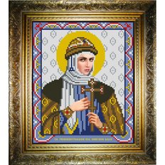 изображение: икона для вышивки бисером, Святая княгиня Ольга