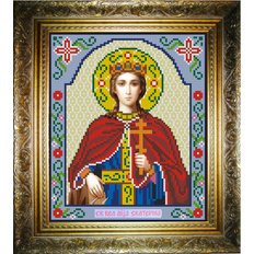 изображение: икона для вышивки бисером, Святая Екатерина