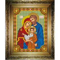 изображение: икона для вышивки бисером, Святое Семейство