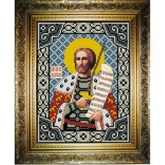 изображение: икона для вышивки бисером, Александр Невский Святой Благоверный Князь