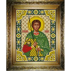 изображение: икона для вышивки бисером, Димитрий Солунский Святой