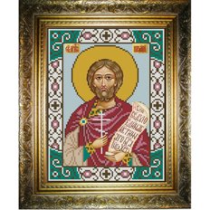 изображение: икона для вышивки бисером, Святой Мученик Назарий