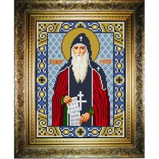 изображение: икона для вышивки бисером, Святой Анатолий Печерский