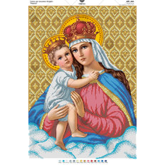 изображение: схема для вышивки бисером Мадонна изображение: схема для вышивки бисером Мадонна