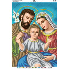 фото: схема для вышивки бисером Святое Семейство фото: схема для вышивки бисером Святое Семейство