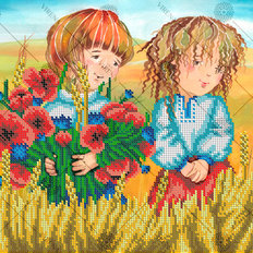 фото: схема для вышивки бисером Дети