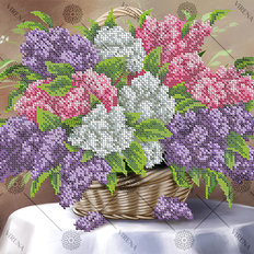 фото: схема для вышивки бисером Цветы