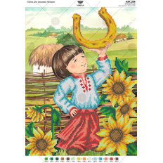 фото: схема для вышивки бисером Мальчик в вышиванке