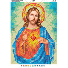 фото: схема для вышивки бисером Святейшее Сердце Иисуса фото: схема для вышивки бисером Святейшее Сердце Иисуса