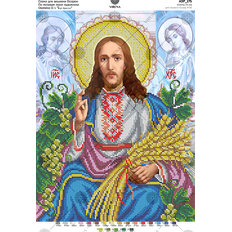 фото: схема для вышивки бисером по мотивам иконы А. Охапкина Иисус Христос фото: схема для вышивки бисером по мотивам иконы А. Охапкина Иисус Христос