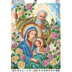 фото: схема для вышивки бисером по мотивам иконы А. Охапкина Святое Семейство фото: схема для вышивки бисером по мотивам иконы А. Охапкина Святое Семейство