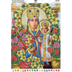 фото: схема для вышивки бисером по мотивам иконы А. Охапкина Богородица Неувядаемый цвет фото: схема для вышивки бисером по мотивам иконы А. Охапкина Богородица Неувядаемый цвет