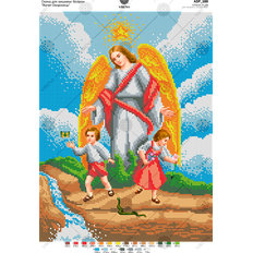 фото: схема для вышивки бисером Ангел Хранитель фото: схема для вышивки бисером Ангел Хранитель