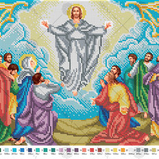 фото: схема для вышивки бисером Вознесение Господне