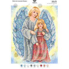 фото: картина, вышитая бисером, Ангел фото: картина, вышитая бисером, Ангел