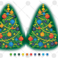 фото: схема для вышивки бисером Игрушка