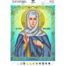 изображение: схема для вышивки бисером икона Св. Ангелина Сербская