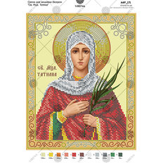 изображение: схема для вышивки бисером икона Св. Мца. Татьяна