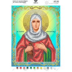 изображение: икона, вышитая бисером, Св. Иоанна Мироносица изображение: икона, вышитая бисером, Св. Иоанна Мироносица