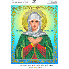 изображение: икона, вышитая бисером, Св. Праведная Праматерь Лия (Лилия) изображение: икона, вышитая бисером, Св. Праведная Праматерь Лия (Лилия)