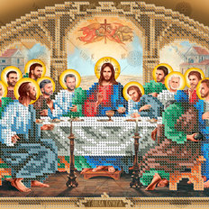 изображение: икона для вышивки бисером Тайная Вечеря