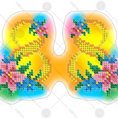 фото: заготовка для вышивки бисером игрушки 8 Марта