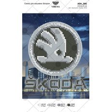 фото: картина, вышитая бисером, SKODA