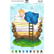 фото: картина, вышитая бисером, Принцесса на горошине фото: картина, вышитая бисером, Принцесса на горошине