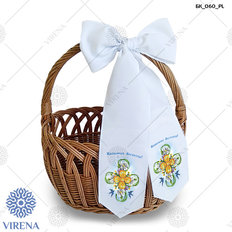 фото: пасхальный бант для вышивания бисером, на польском языке