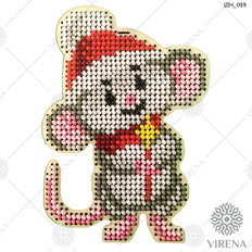 фото: игрушка деревянная новогодняя для вышивки бисером