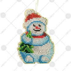 фото: игрушка деревянная новогодняя для вышивки бисером