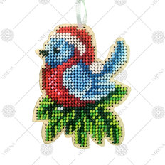 фото: игрушка деревянная новогодняя для вышивки бисером