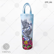 фото: сшитая сумка для бутылки с вышивкой бисером фото: сшитая сумка для бутылки с вышивкой бисером