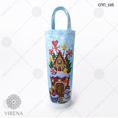 фото: сшитая сумка для бутылки с вышивкой бисером фото: сшитая сумка для бутылки с вышивкой бисером